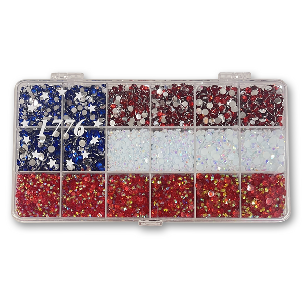 America 1776 Stars and Stripes Rhinestone Kit