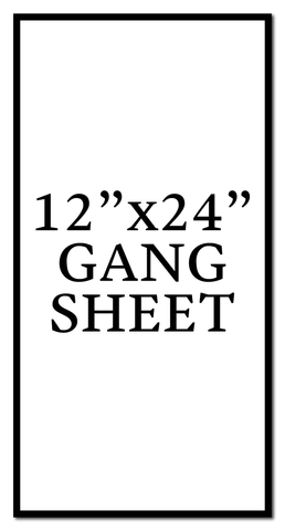 12" x 24" DTF Gang Sheet