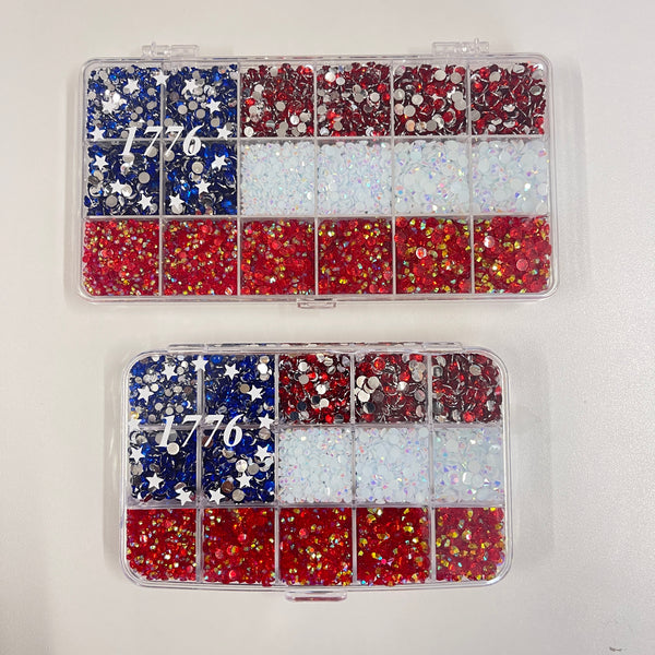 America 1776 Stars and Stripes Rhinestone Kit